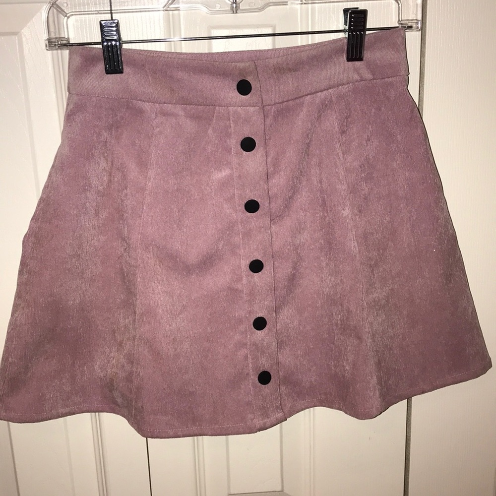 Velvet skirt